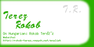 terez rokob business card